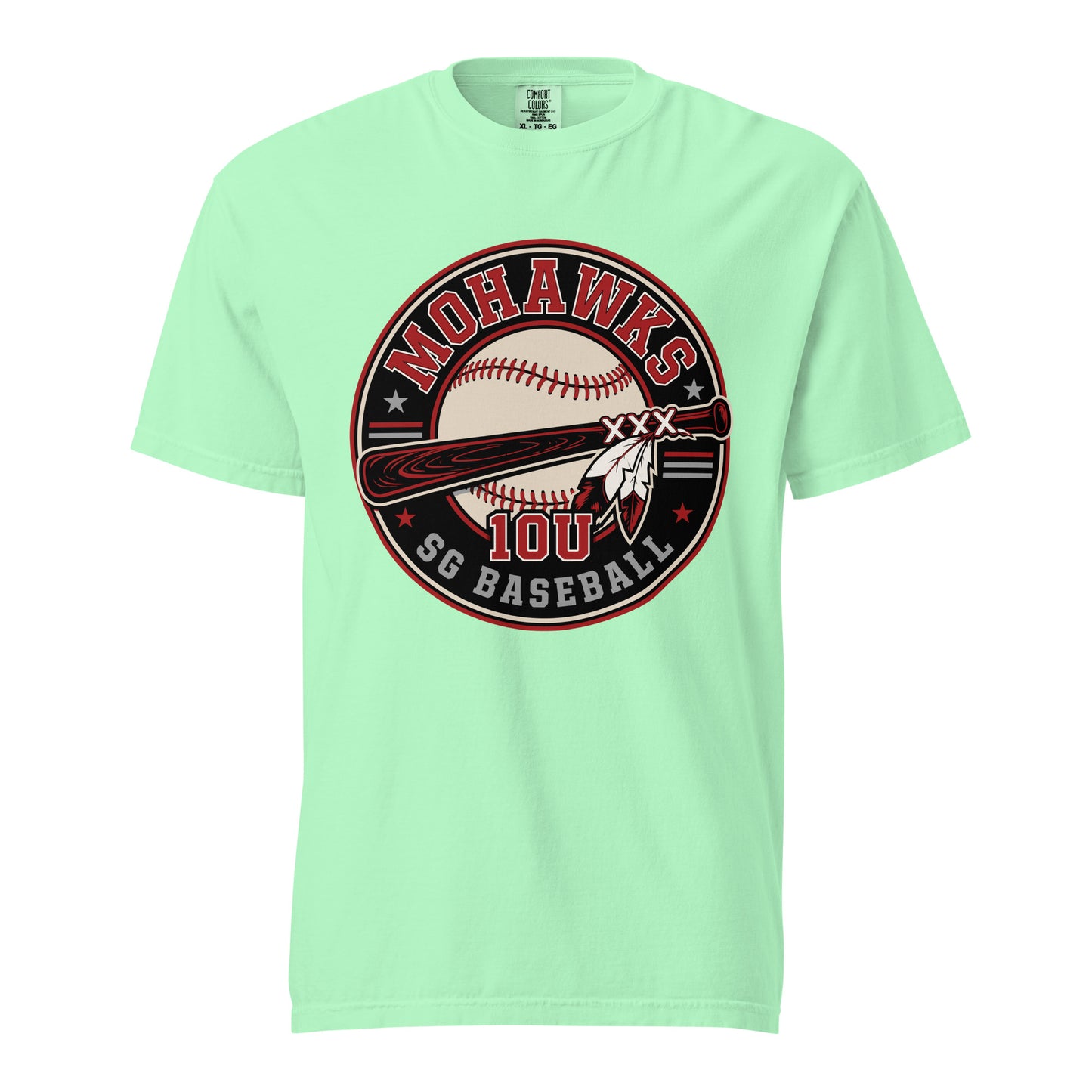 Signature | Comfort Colors T-Shirt | Mohawks | Athletics Logo