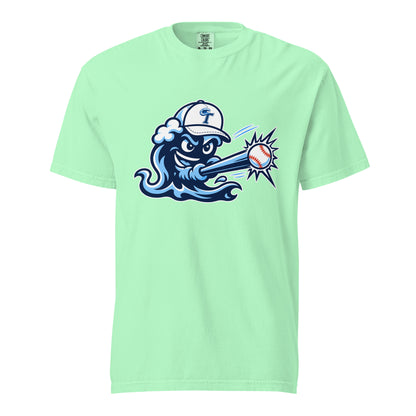 Signature | Comfort Colors T-Shirt | Long Island Tides Baseball | Mascot Logo