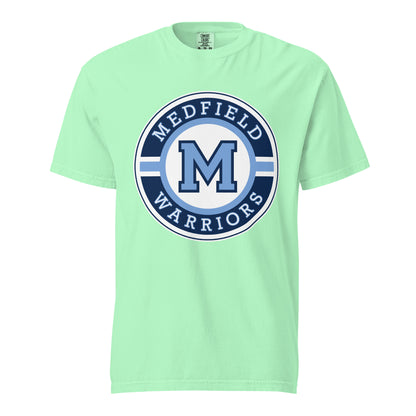 Signature | Comfort Colors T-Shirt | Medfield Softball | Badge Logo