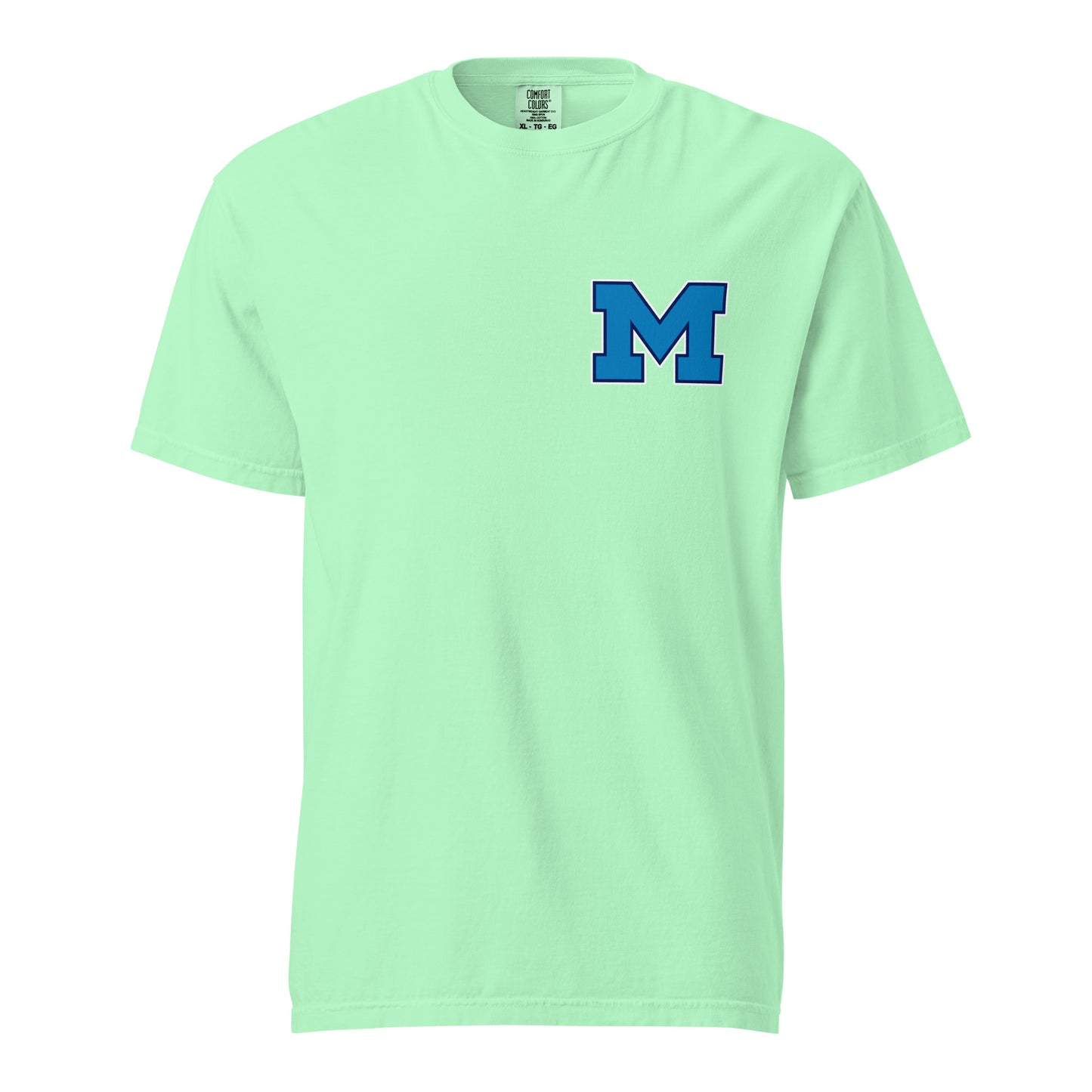 Signature | Comfort Colors T-Shirt | Medfield Softball | Lettermark Logo