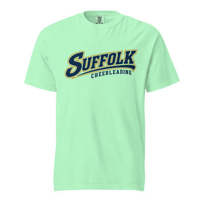 Signature | Comfort Colors T-Shirt | Suffolk University Cheerleading | Athletics Logo