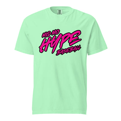 Signature | Comfort Colors T-Shirt | Hype Baseball Club | Crest Logo