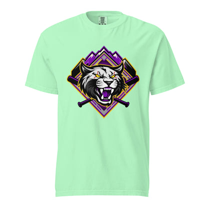 Signature | Comfort Colors T-Shirt | Wildcats Softball | Crest Logo