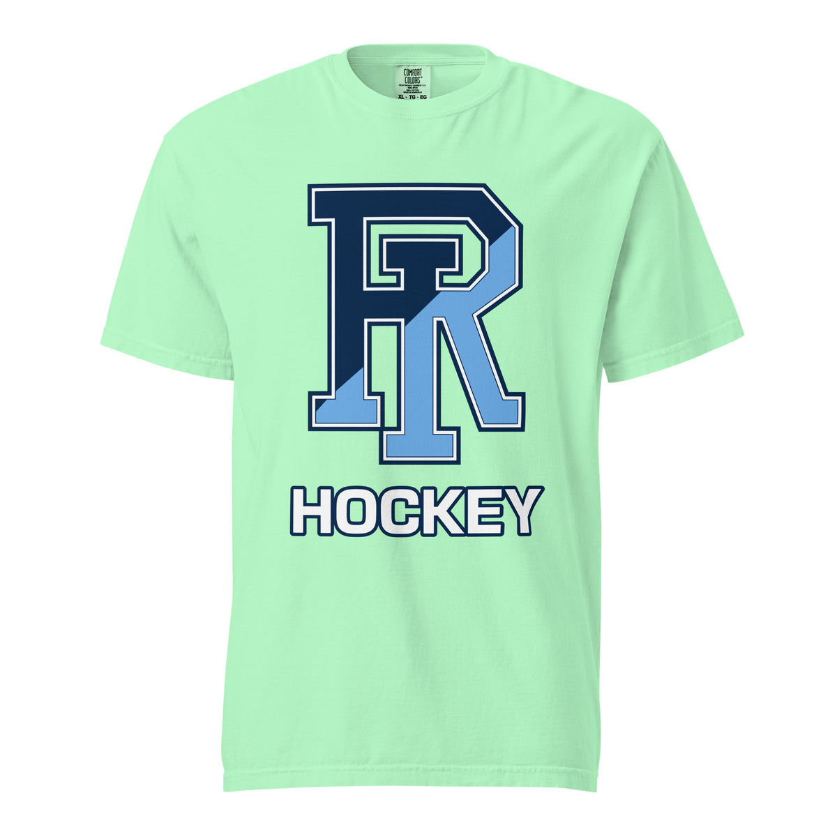 Signature | Comfort Colors T-Shirt | URI Men’s Hockey | Crest Logo
