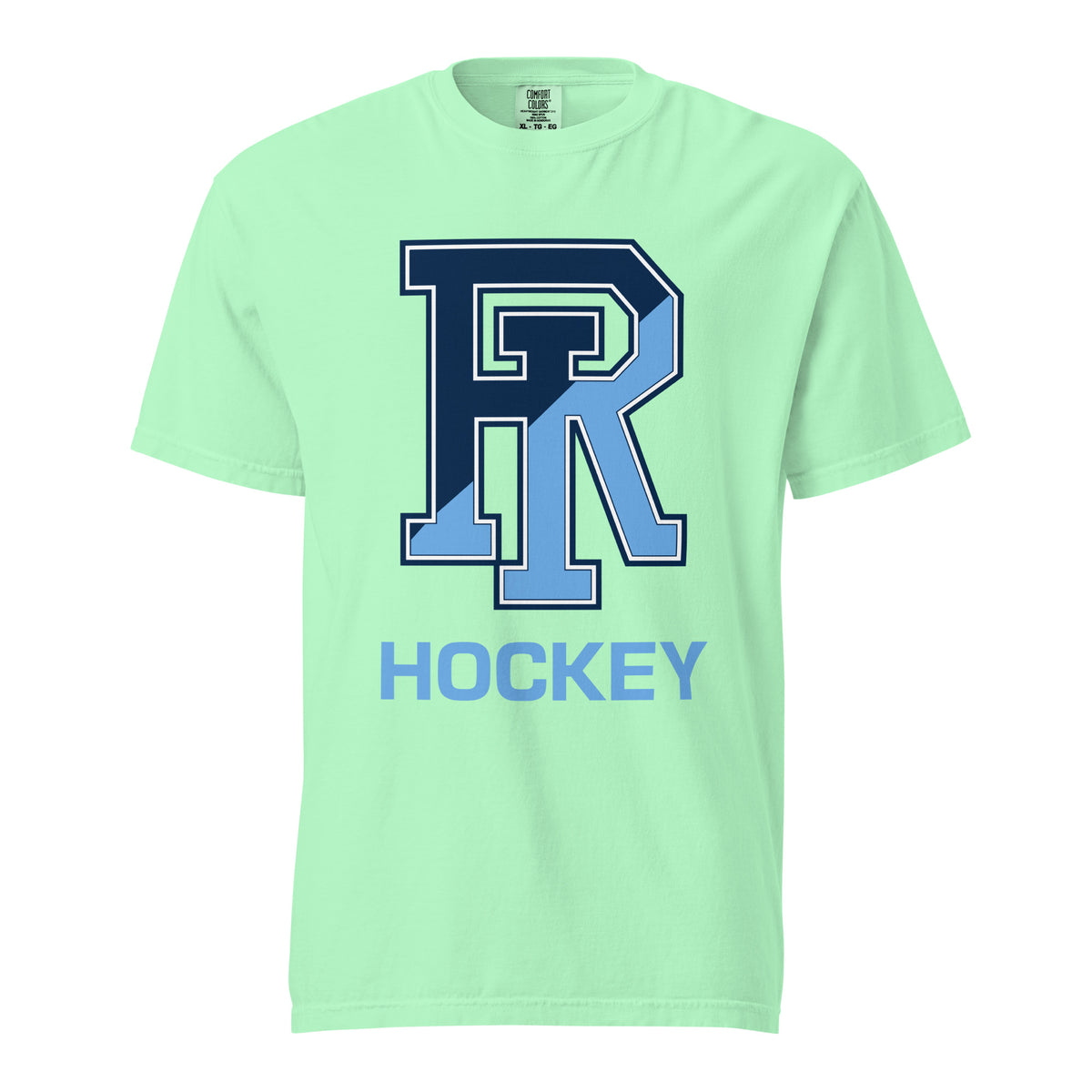 Signature | Comfort Colors T-Shirt | URI Men’s Hockey | Vanguard Logo