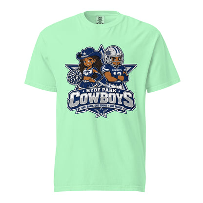 Signature | Comfort Colors T-Shirt | Hyde Park Cowboys | Vanguard Logo