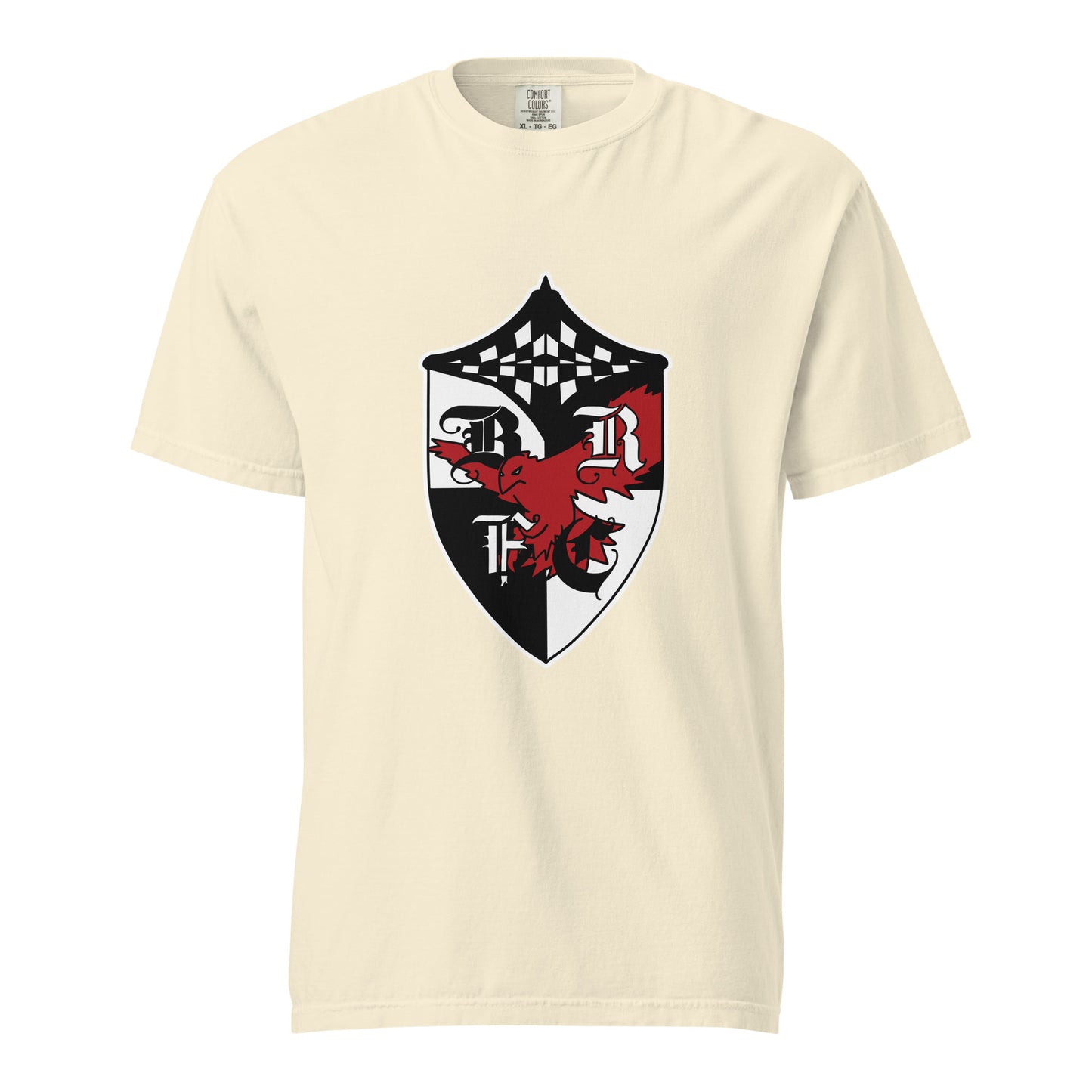 Signature | Comfort Colors T-Shirt | Bard College Rugby Football Club | Raptor Logo