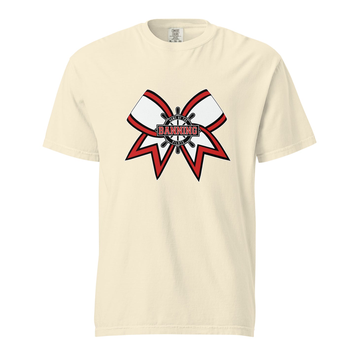 Signature | Comfort Colors T-Shirt | BHS Coed Cheer | Bow Logo