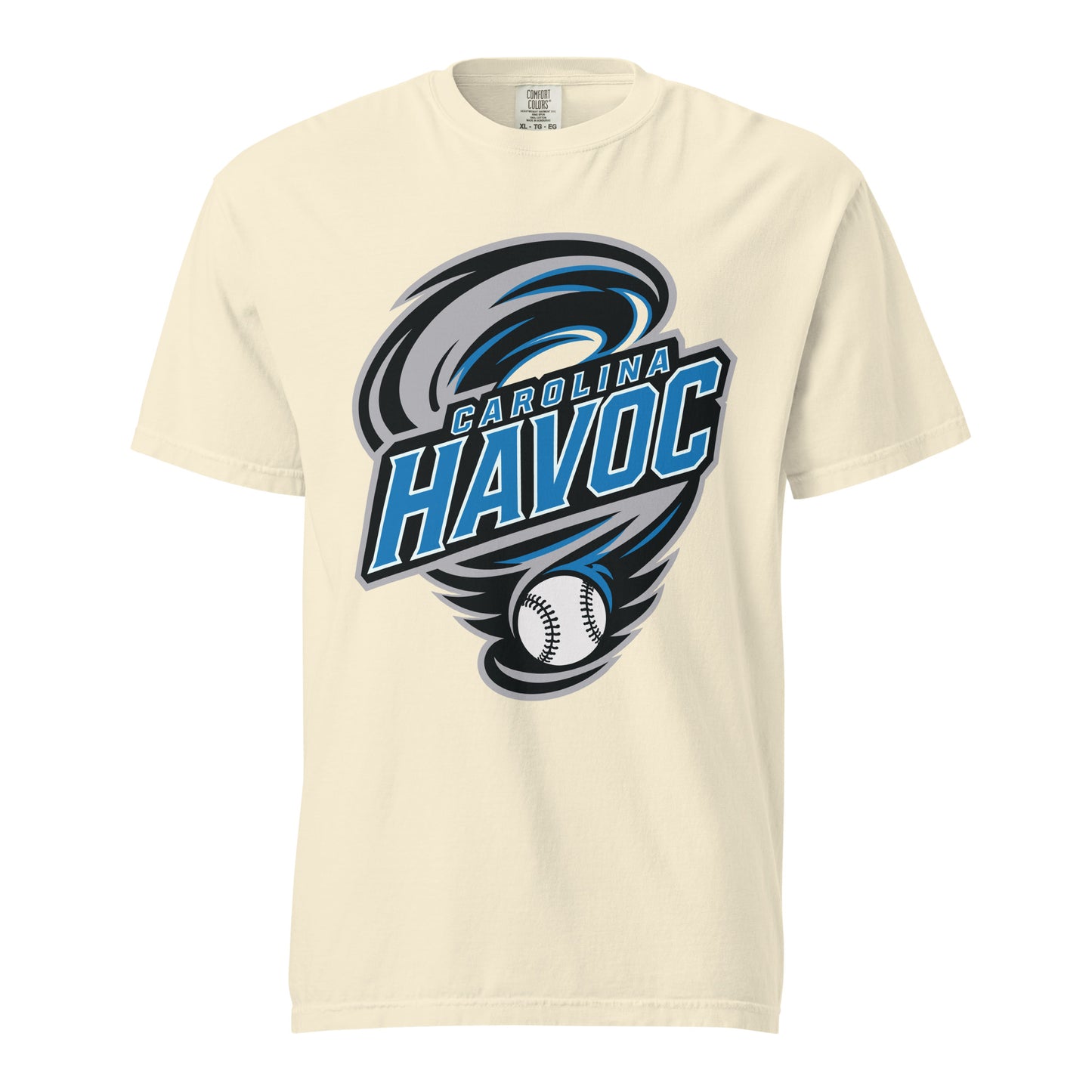 Signature | Comfort Colors T-Shirt | Carolina Havoc | Twister League Crest Logo