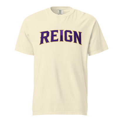 Signature | Comfort Colors T-Shirt | REIGN 10U Softball | Script Logo