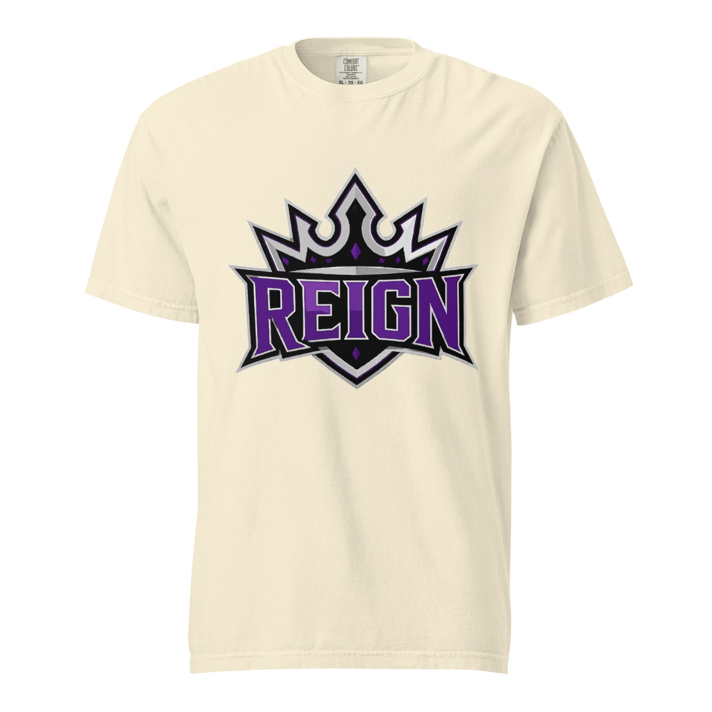 Signature | Comfort Colors T-Shirt | REIGN 10U Softball | Emblem Logo