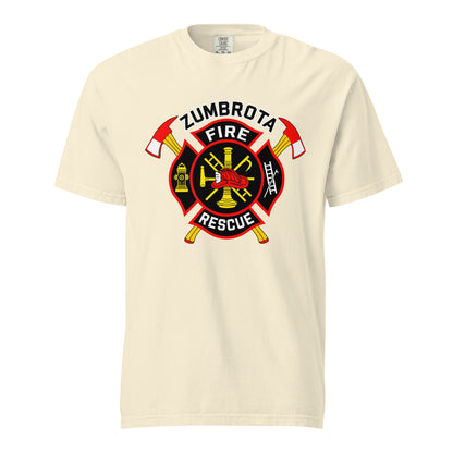 Signature | Comfort Colors T-Shirt | Zumbrota Fire Department | Vanguard Logo