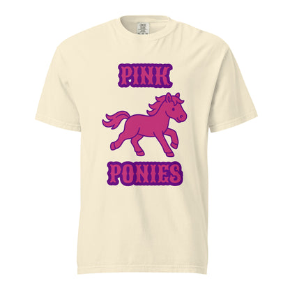 Signature | Comfort Colors T-Shirt | Pink Pony Athletic Club | Emblem Logo
