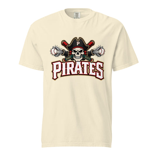 Signature | Comfort Colors T-Shirt | Port City Pirates | Cannonball Portside Logo
