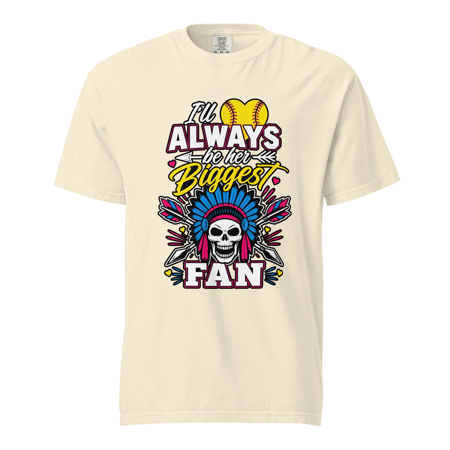 Signature | Comfort Colors T-Shirt | Savage Softball | Valor Logo