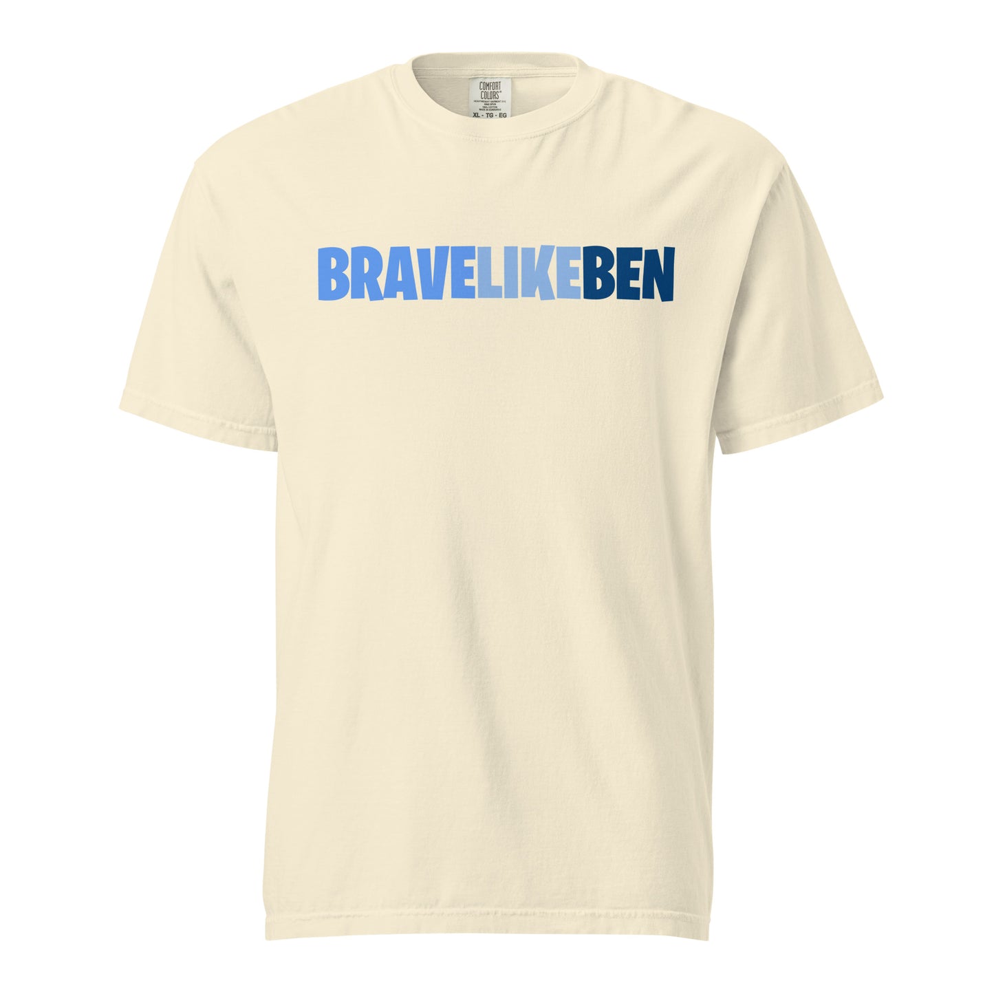Signature | Comfort Colors T-Shirt | Brave Like Ben | Workmark Logo