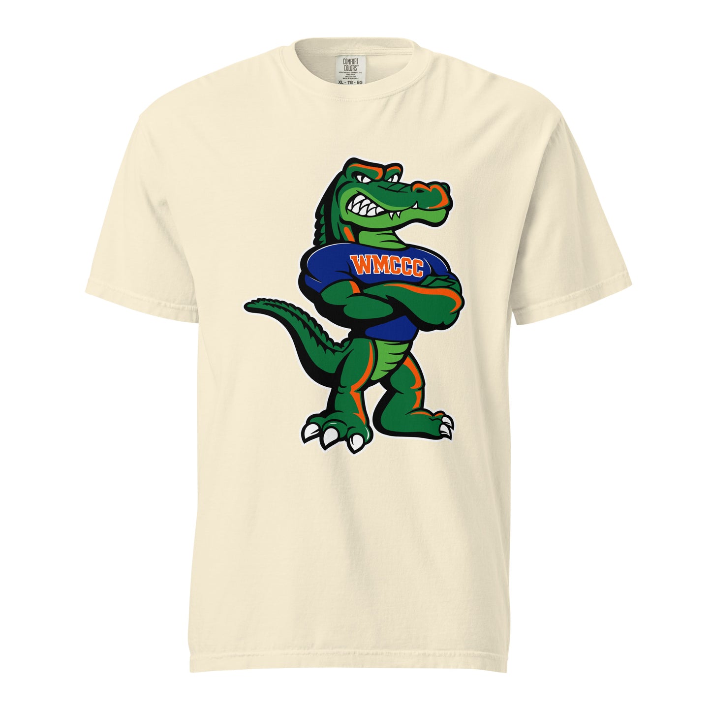 Signature | Comfort Colors T-Shirt | West Memphis Community Christian College Gators | Mascot Logo