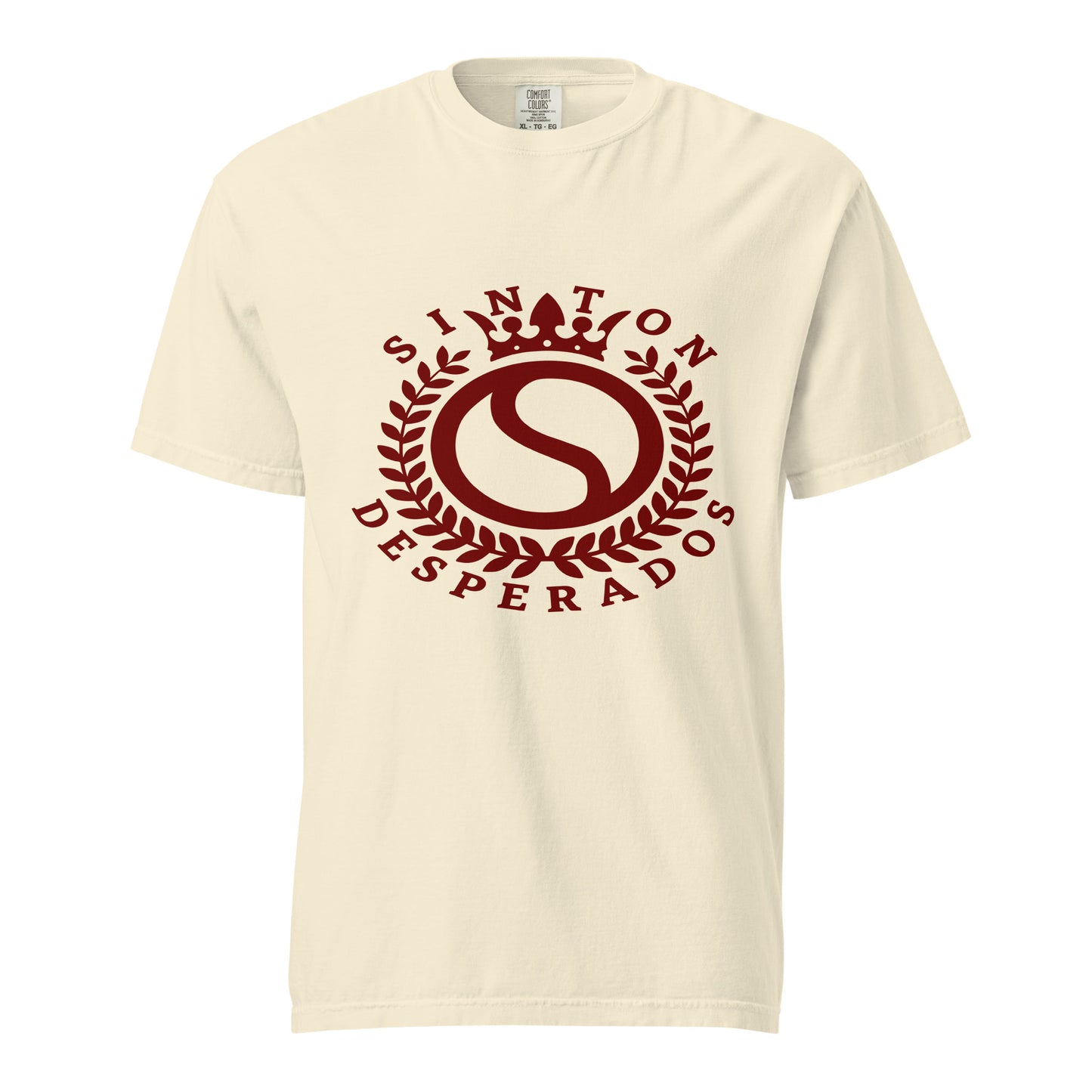 Signature | Comfort Colors T-Shirt | Sinton Desperados Baseball | Emblem Logo