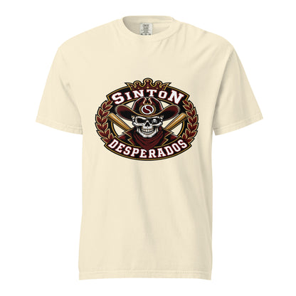 Signature | Comfort Colors T-Shirt | Sinton Desperados Baseball | Ridge Varsity Logo
