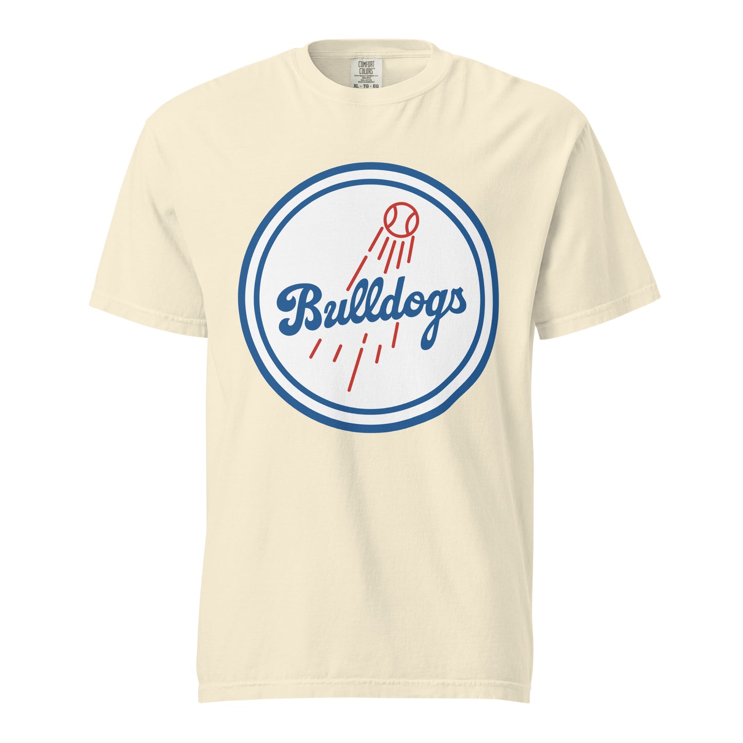 Signature | Comfort Colors T-Shirt | Hamilton Bulldogs | Badge Logo