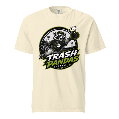 Signature | Comfort Colors T-Shirt | Trash Pandas Baseball Organization | Emblem Logo