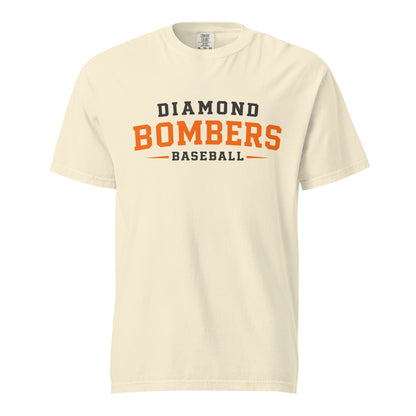Signature | Comfort Colors T-Shirt | Diamond Bombers | Modern Script Logo