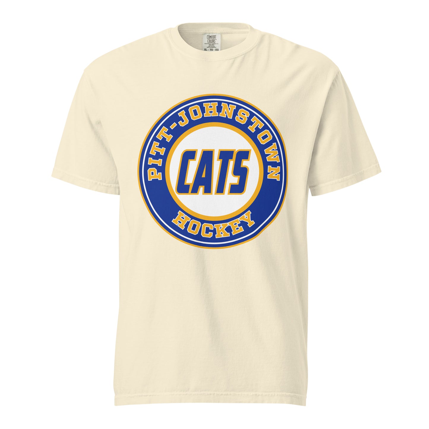 Signature | Comfort Colors T-Shirt | UPJ Hockey | Badge Logo