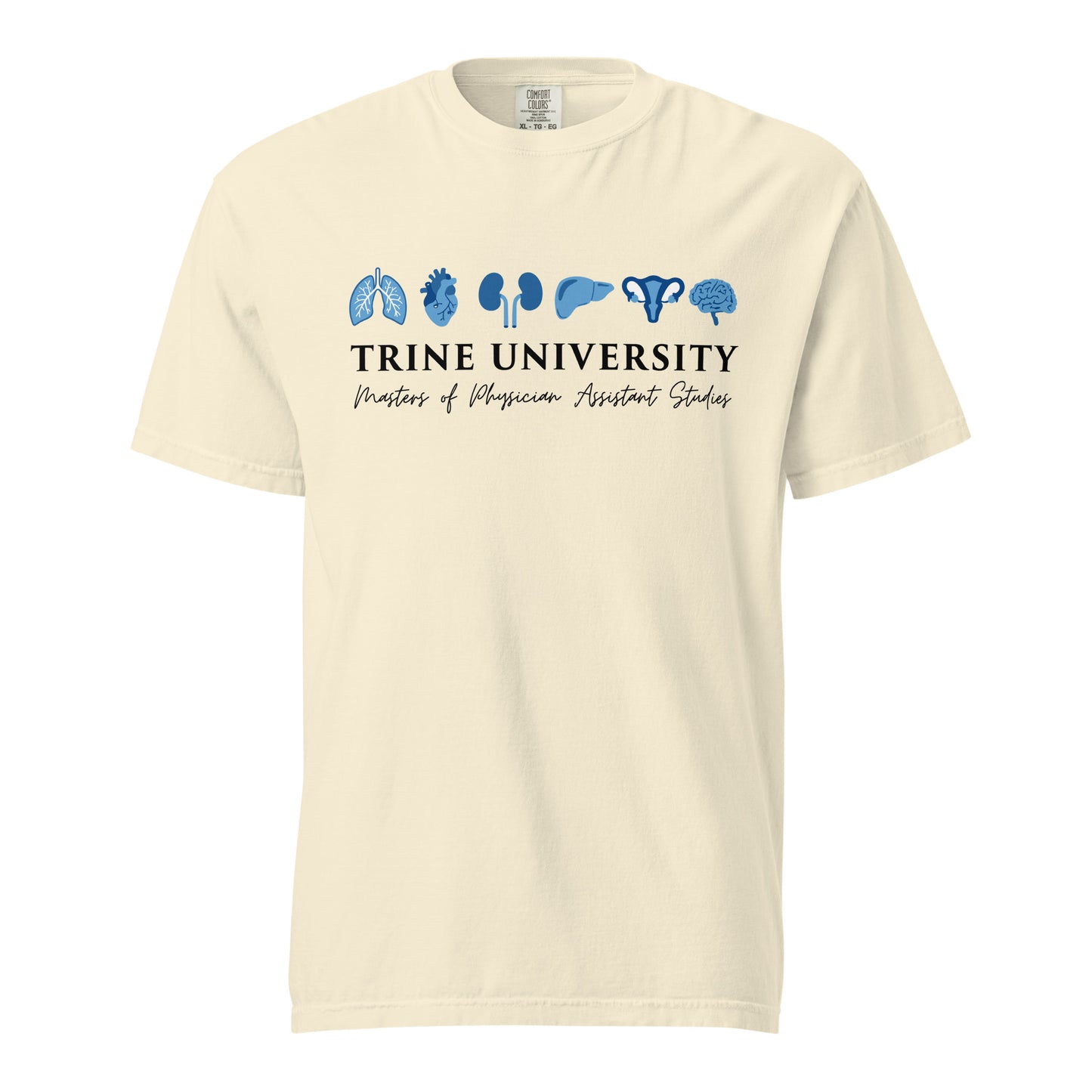 Signature | Comfort Colors T-Shirt | Trine PA program | Modern Script Logo