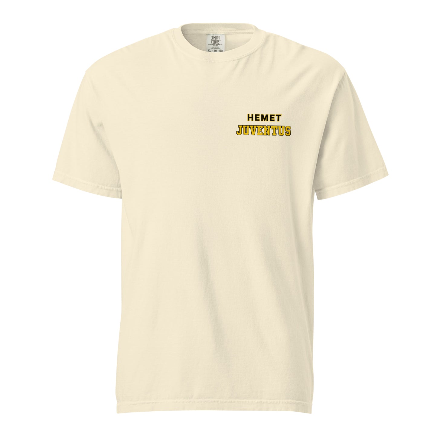 Signature | Comfort Colors T-Shirt | Hemet Juventus | Modern Script Logo