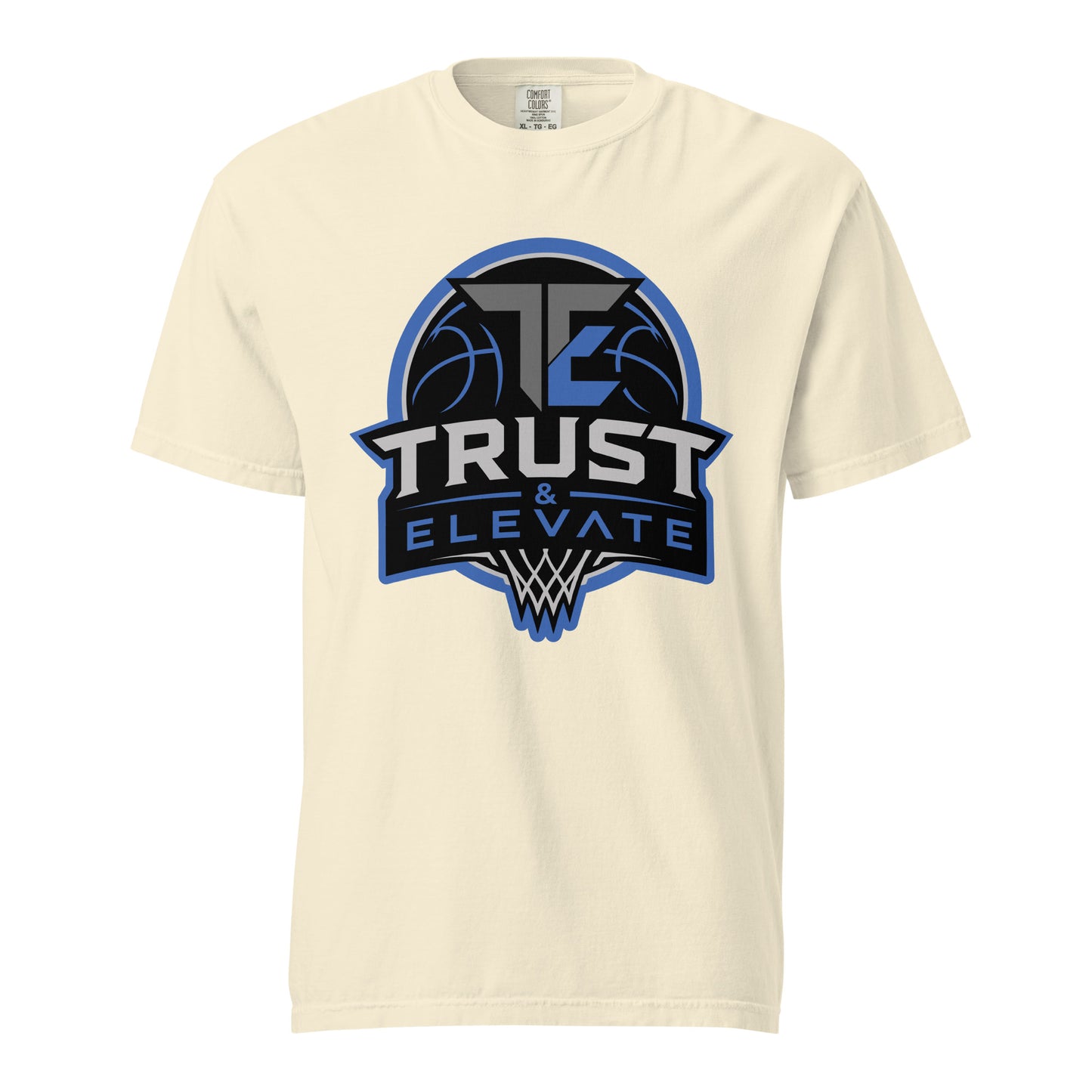 Signature | Comfort Colors T-Shirt | Trust & Elevate | Vanguard Elite Logo