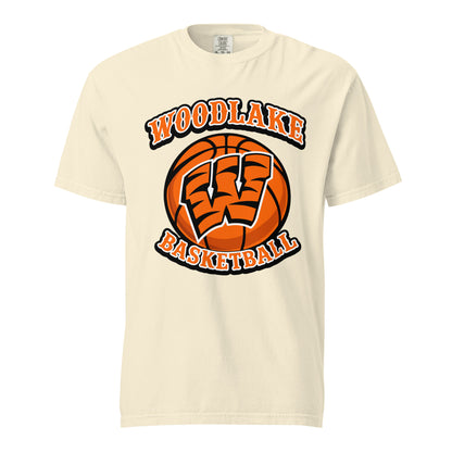 Signature | Comfort Colors T-Shirt | Woodlake Boys Basketball | Athletics Logo