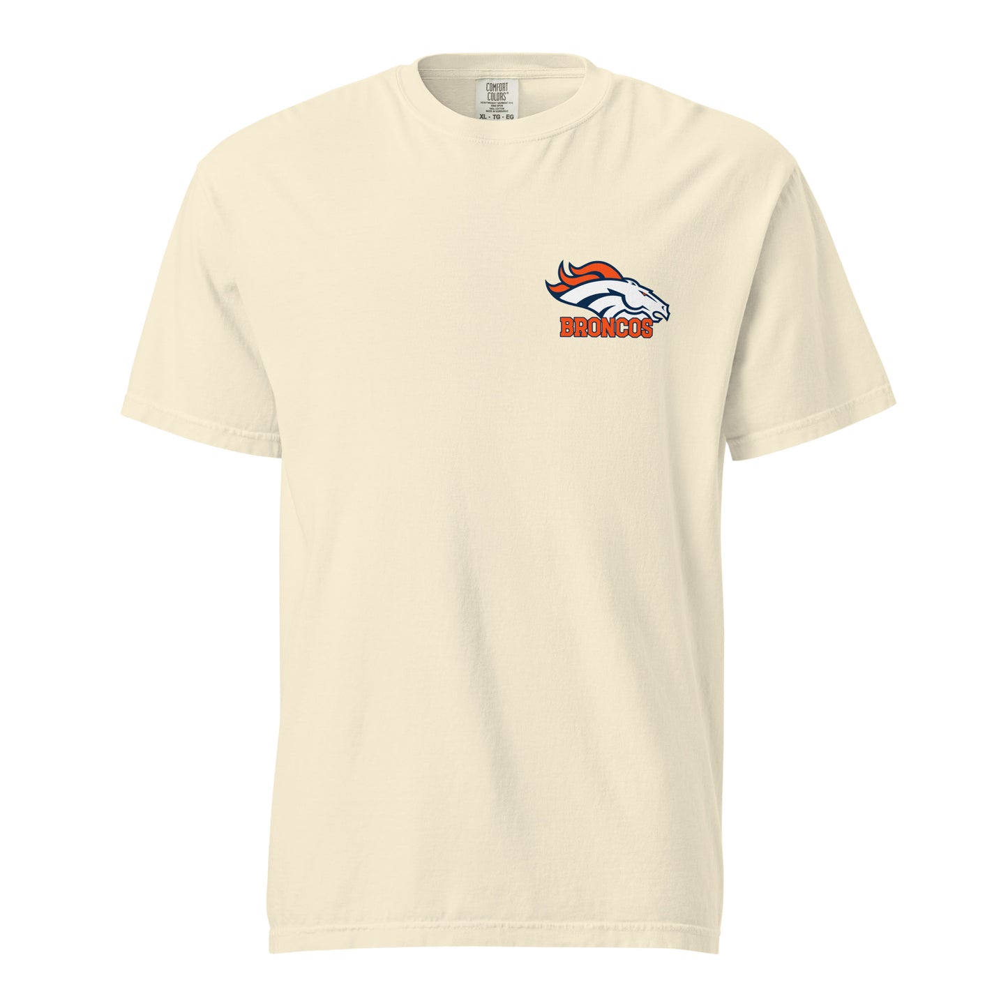 Signature | Comfort Colors T-Shirt | Rapid City Broncos - BHYFL | Athletics Logo