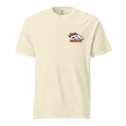 Signature | Comfort Colors T-Shirt | Rapid City Broncos - BHYFL | Athletics Logo