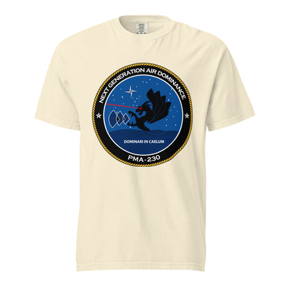 Signature | Comfort Colors T-Shirt | Next Generation Air Dominance | Badge Logo