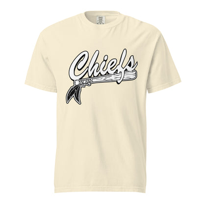 Signature | Comfort Colors T-Shirt | Connetquot Chiefs | Letter Crest Logo