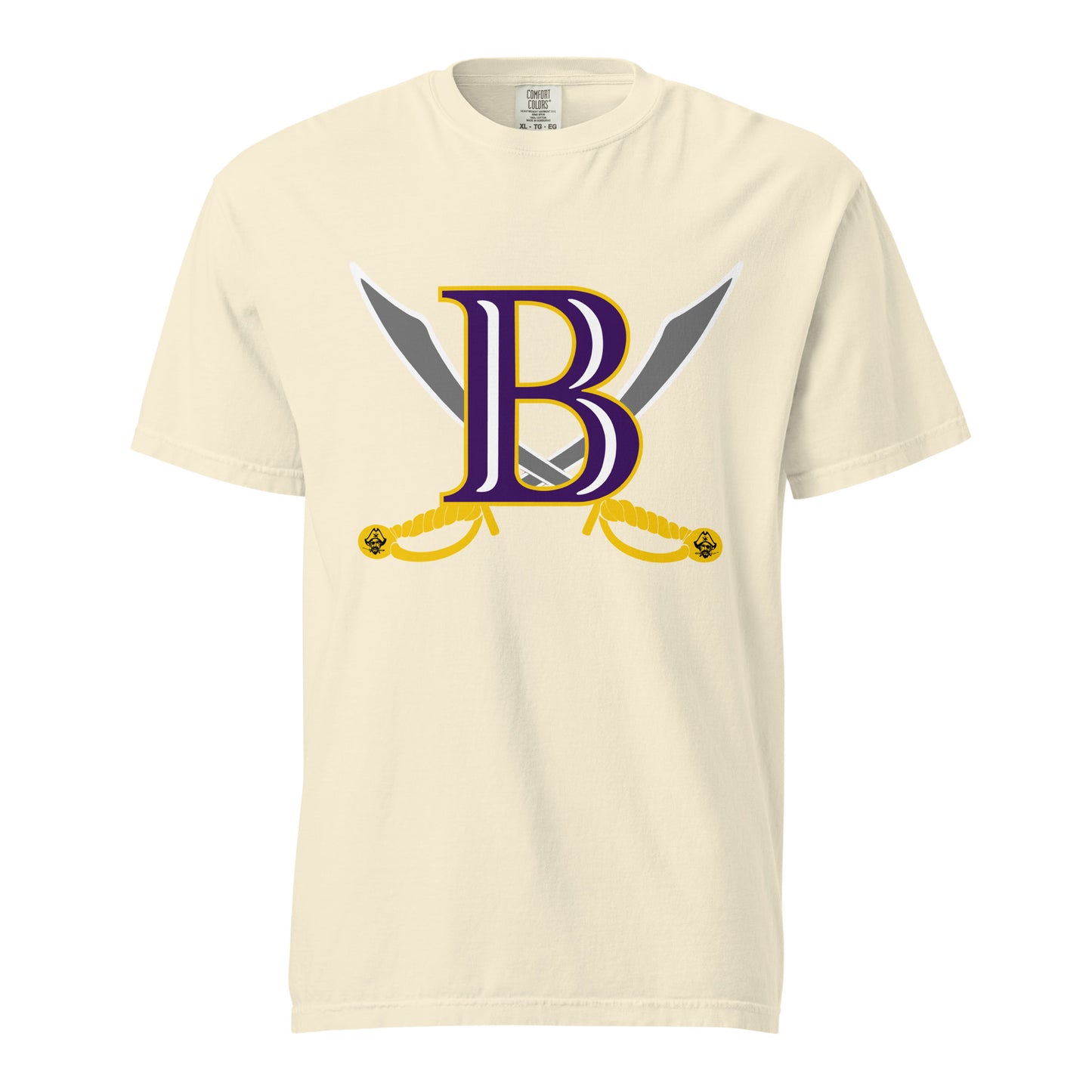 Signature | Comfort Colors T-Shirt | Belton Youth Football Pirates | Vanguard Logo