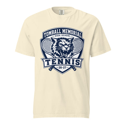 Signature | Comfort Colors T-Shirt | TMHS Tennis | Shield Logo