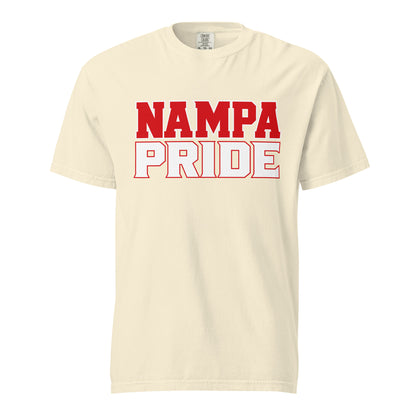Signature | Comfort Colors T-Shirt | Nampa Pride | Letter Mark Logo