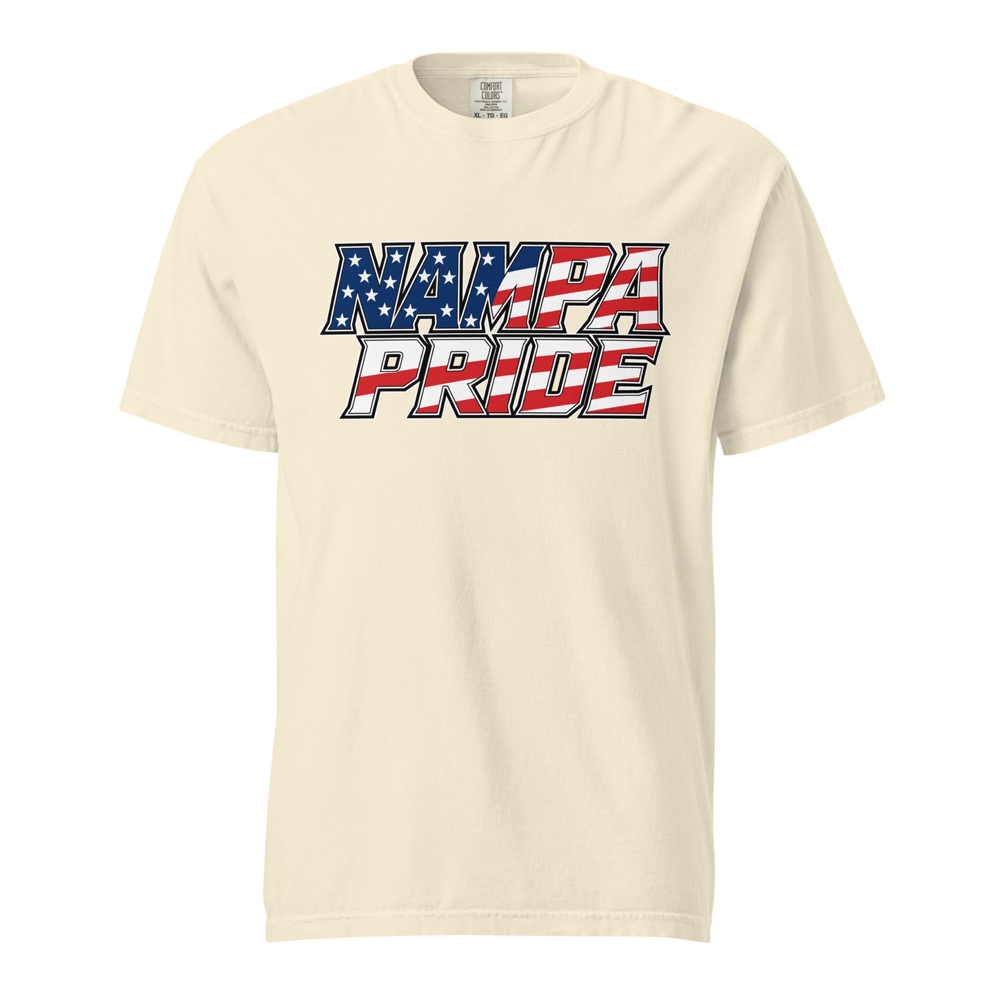 Signature | Comfort Colors T-Shirt | Nampa Pride | Modern Script Logo