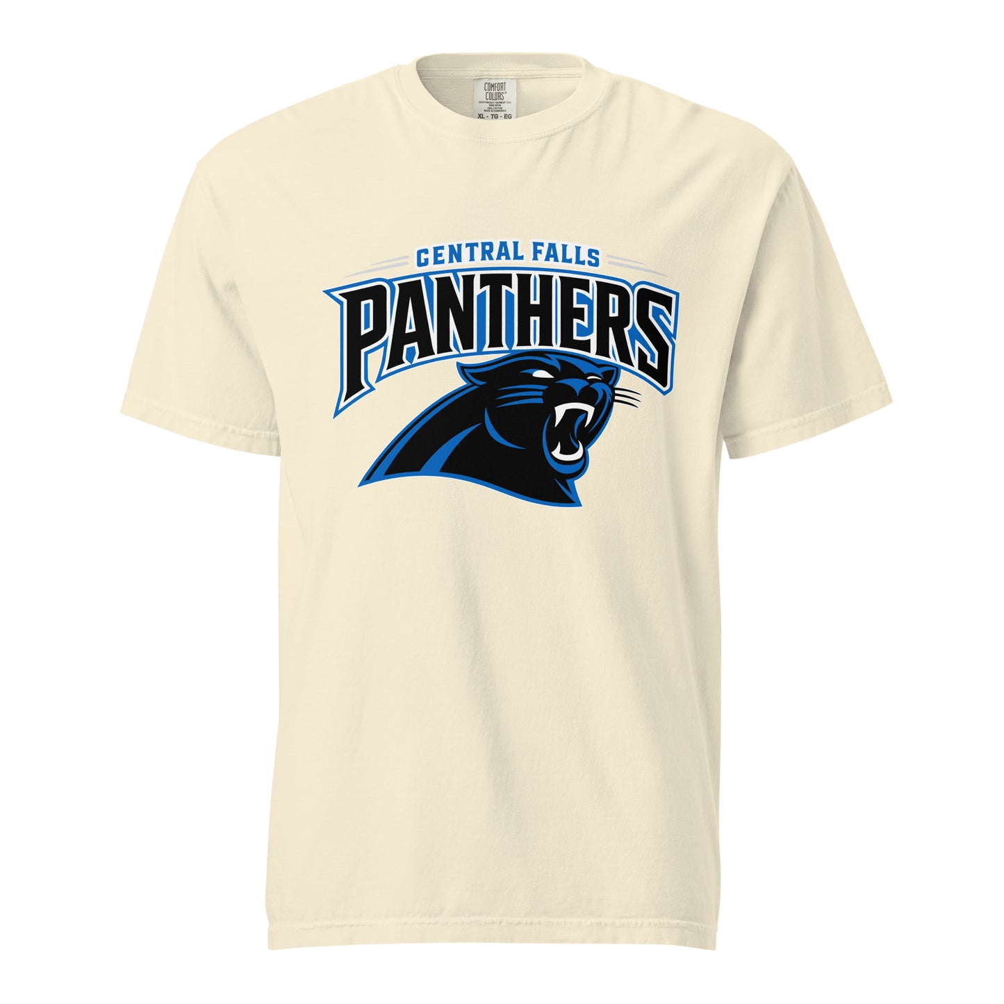 Signature | Comfort Colors T-Shirt | Central Falls Panthers | Emblem Logo