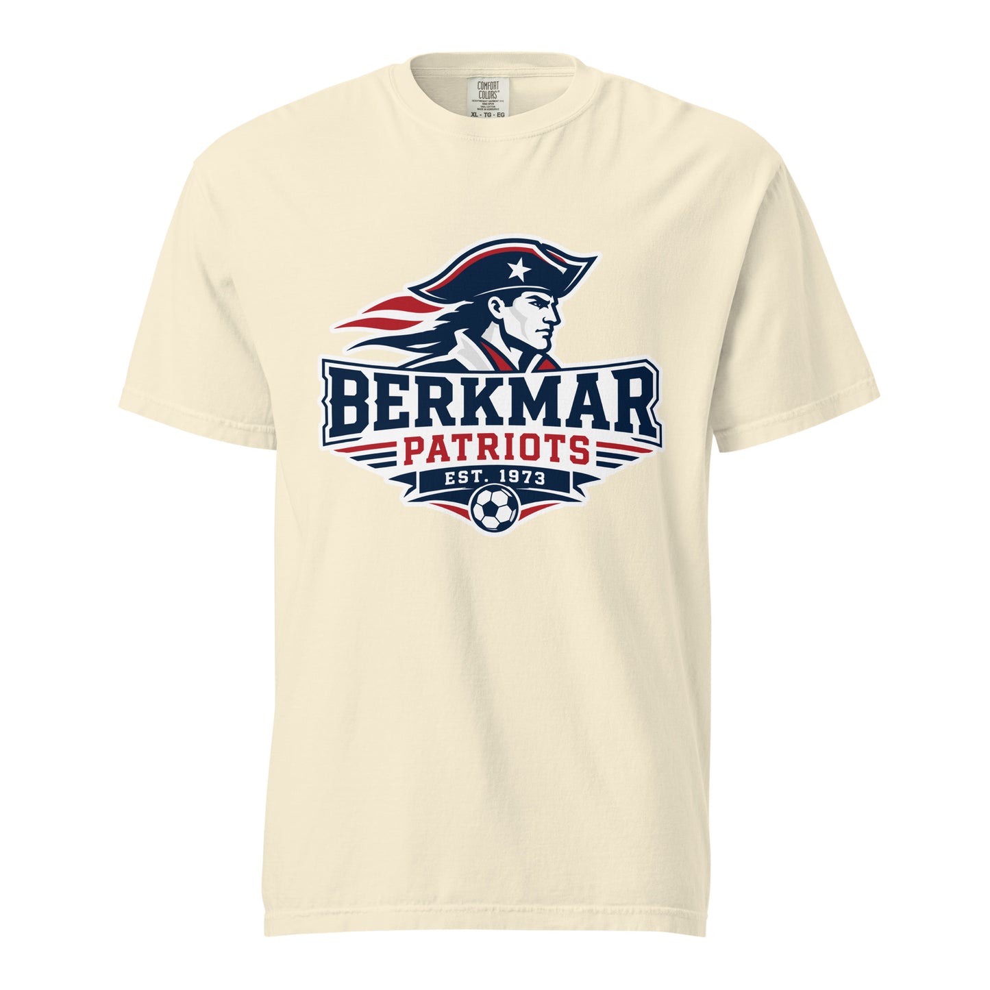 Signature | Comfort Colors T-Shirt | Berkmar High School Soccer | Vanguard Logo