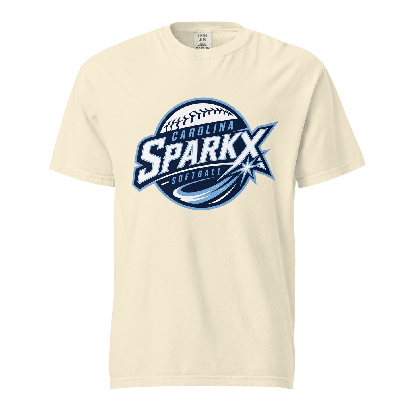 Signature | Comfort Colors T-Shirt | Carolina Sparkx | Vanguard Logo