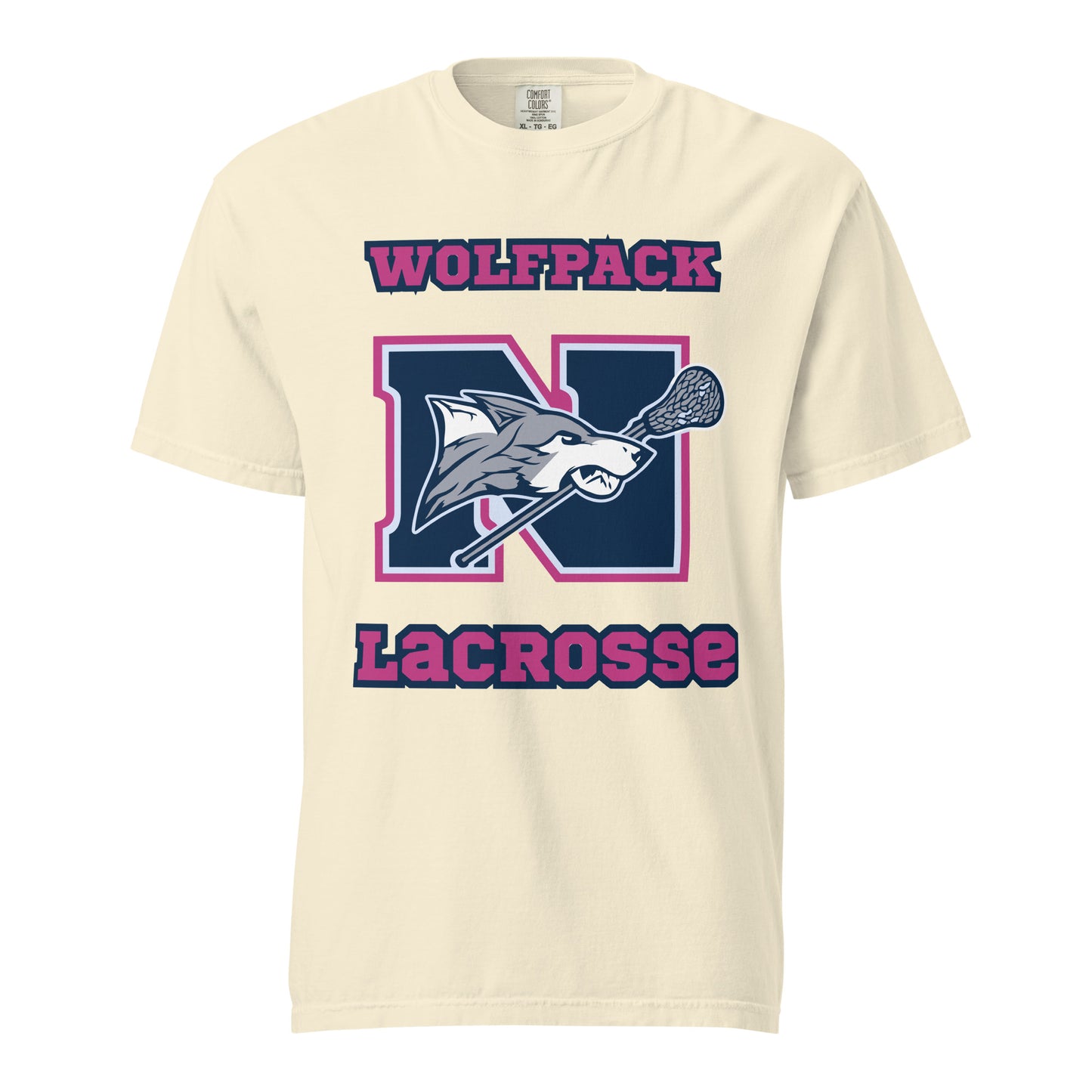 Signature | Comfort Colors T-Shirt | North Paulding Lacrosse | Apex Logo