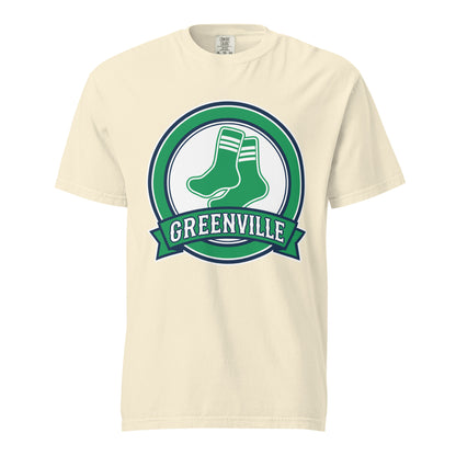 Signature | Comfort Colors T-Shirt | Greenville Sox | Badge Logo