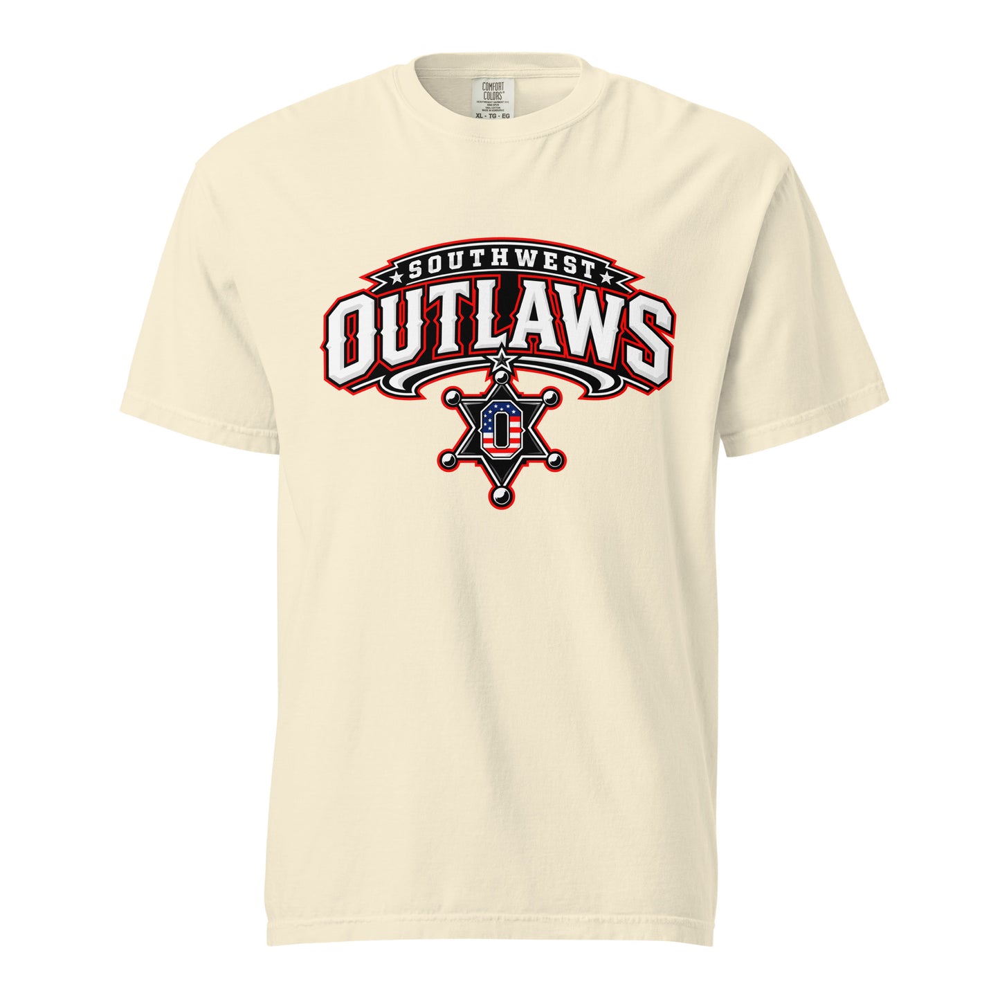 Signature | Comfort Colors T-Shirt | Southwest Outlaws | Vanguard Logo