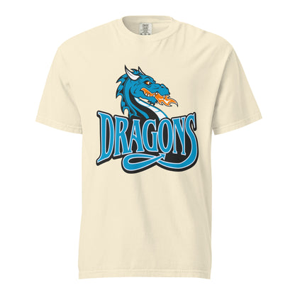 Signature | Comfort Colors T-Shirt | International Studies Middle School Volleyball | Emblem Logo