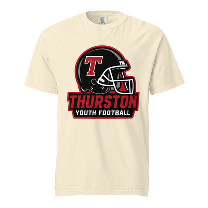 Signature | Comfort Colors T-Shirt | Thurston Youth Football | Crest Logo