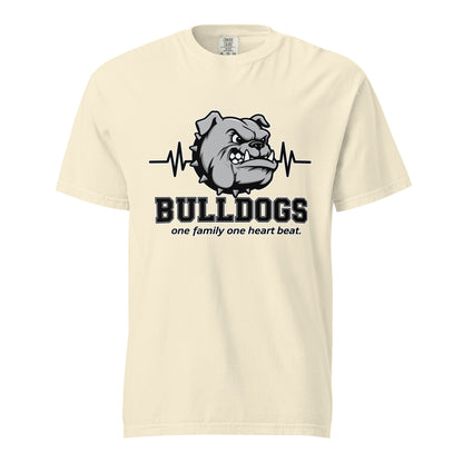 Signature | Comfort Colors T-Shirt | Celina Recreational Football Black | Bulldogs Crest Logo