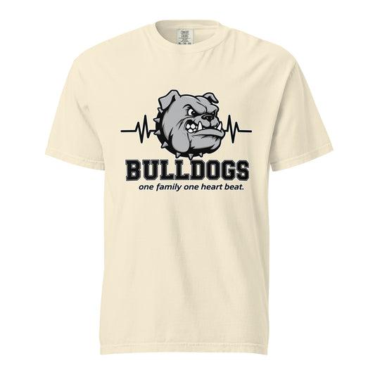 Signature | Comfort Colors T-Shirt | Celina Recreational Football Black | Bulldogs Crest Logo