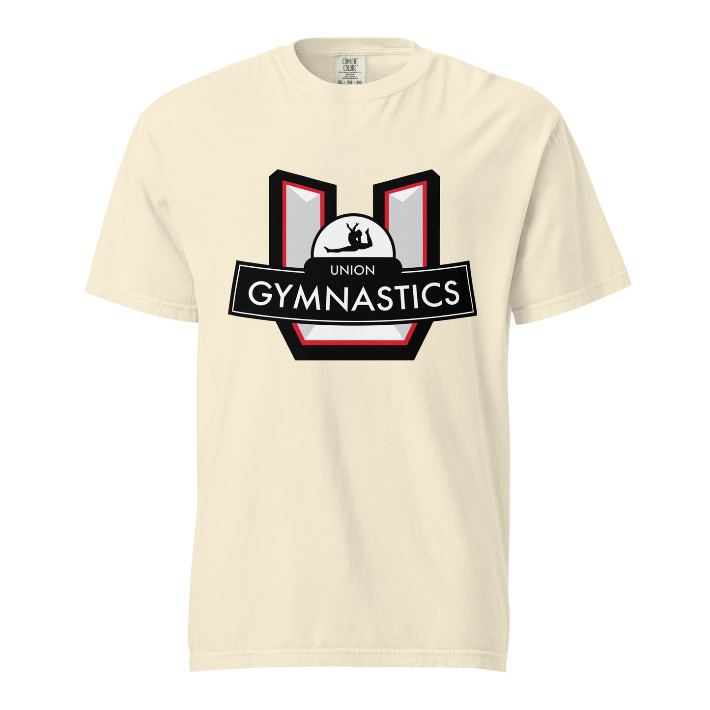 Signature | Comfort Colors T-Shirt | Union Gymnastics | Crest Logo